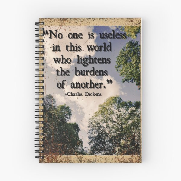 Item preview, Vintage Distressed Charles Dickens Inspirational Quote Design  designed and sold by TwistedP-Photos.