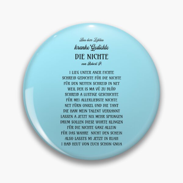 Item preview, The niece, design from the cycle of sick poems in German designed and sold by Pflugart.
