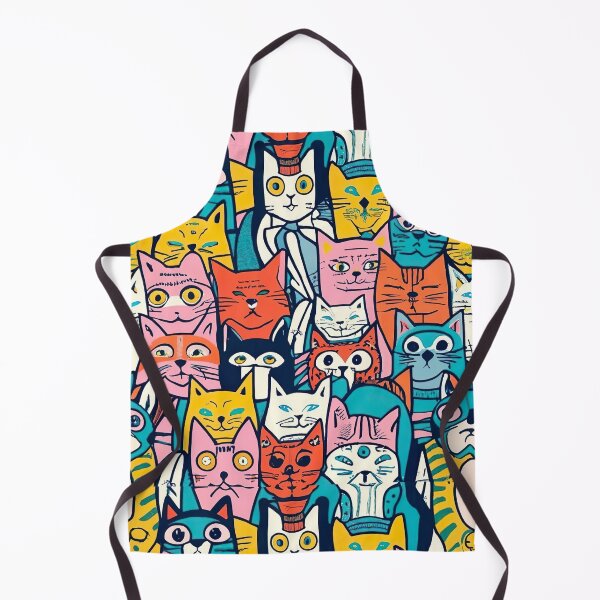 Item preview, cats pattern designed and sold by Windness Zao.