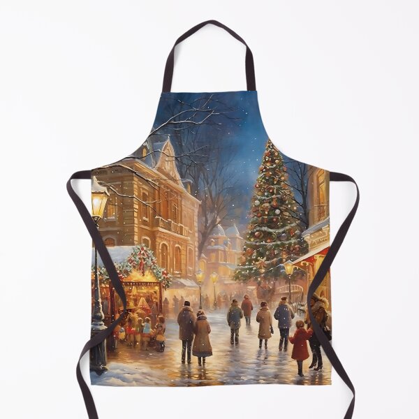 Item preview, Cozy stroll through a Winter Christmas Market designed and sold by Hibiskusmond.