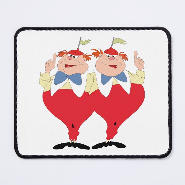 Item preview, Alice in Wonderland Tweedledee and Tweedledum designed and sold by Exploorer Design.