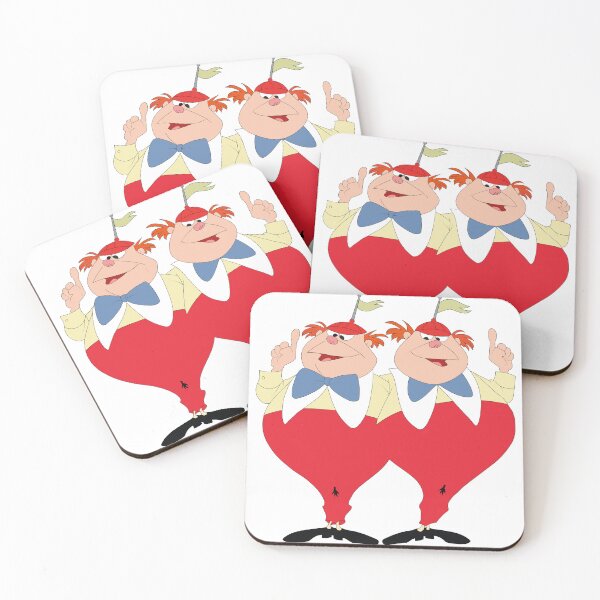 Item preview, Alice in Wonderland Tweedledee and Tweedledum designed and sold by Exploorer Design.
