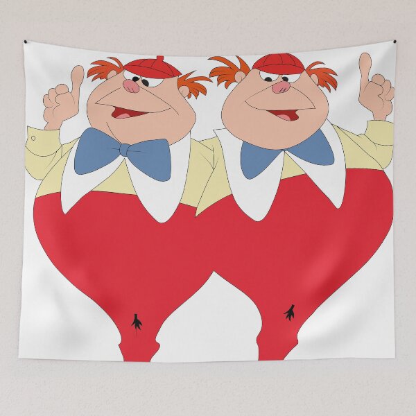 Item preview, Alice in Wonderland Tweedledee and Tweedledum designed and sold by Exploorer Design.