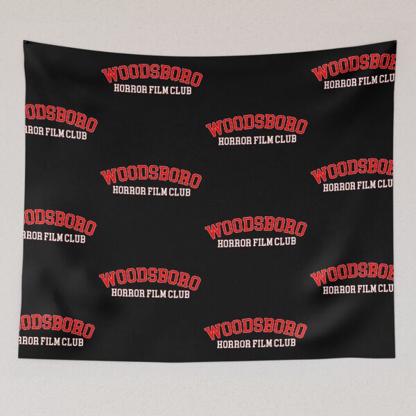 Item preview, Woodsboro Horror Film Club - Scary Horror Movie designed and sold by Enchanted Apparel.