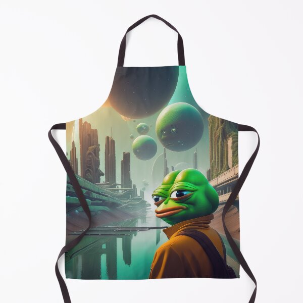 Item preview, Pepe futuristic city designed and sold by Pepooteric.