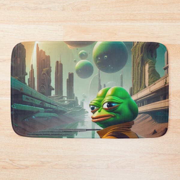 Item preview, Pepe futuristic city designed and sold by Pepooteric.