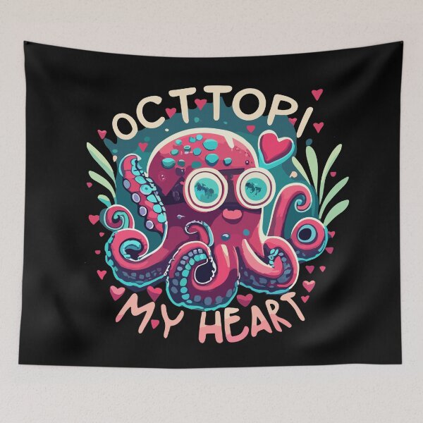 Item preview, Octopi My Heart designed and sold by D3monic.