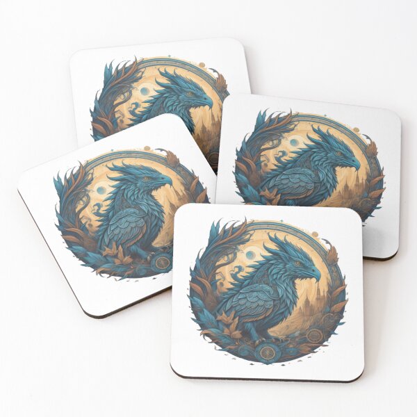 Item preview, Vintage The Blue Griffon Emblem  designed and sold by risingphoenix6.