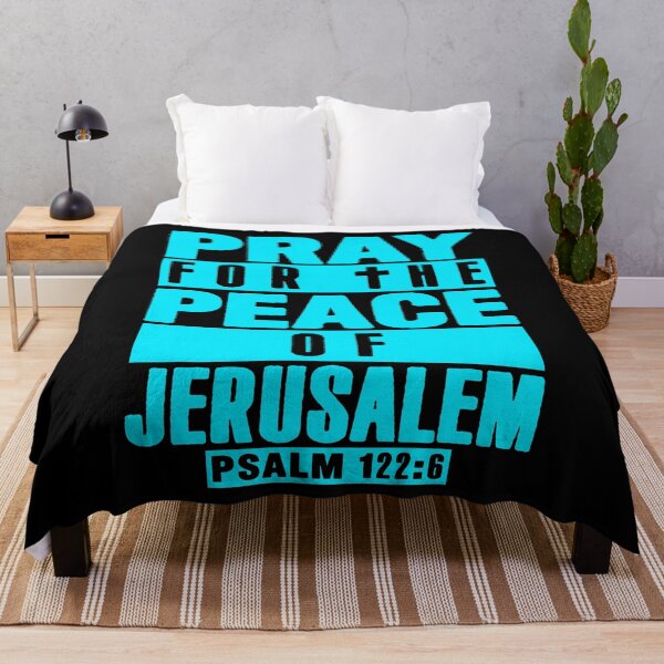Item preview, Psalm 122:6 Pray For The Peace Of Jerusalem designed and sold by plushism.