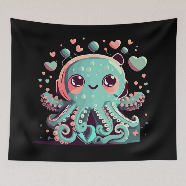 Item preview, Octopi My Heart Octopus designed and sold by D3monic.
