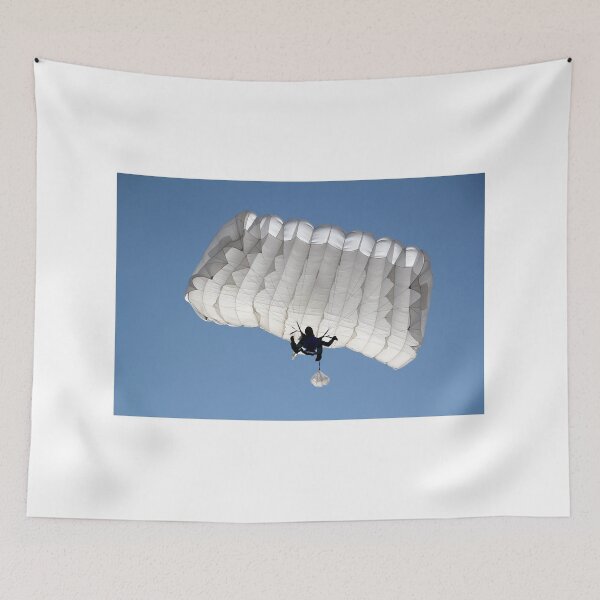 Item preview, parachutist on blue sky extreme sport  designed and sold by goceris.