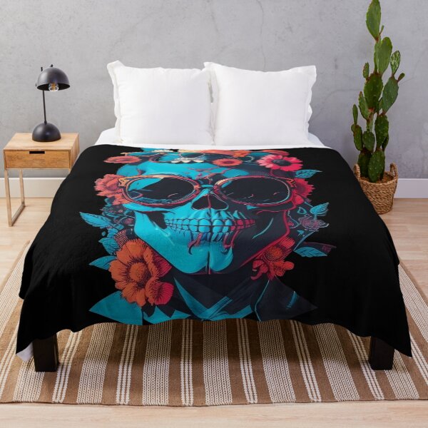 Item preview, Amazing Skull Design in modern rock style designed and sold by KlaudiDesignArt.