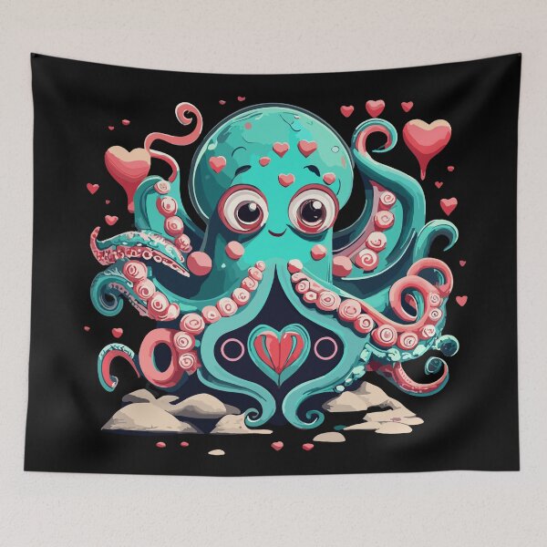 Item preview, Octopi My Heart Tentacle Collector's designed and sold by D3monic.