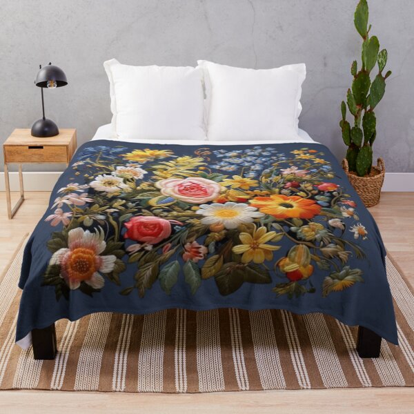 Item preview, Embroidered, style, flower ,picture designed and sold by Icon-Network.