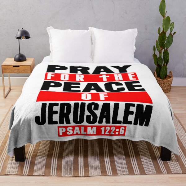 Item preview, Psalm 122:6 Pray For The Peace Of Jerusalem designed and sold by plushism.