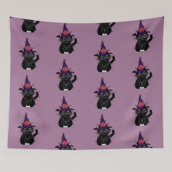 Item preview, Witchy Cat designed and sold by TykeScribble.