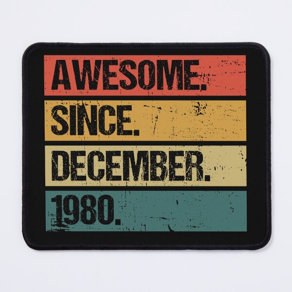 Item preview, Awesome Since December 1980 | Made In 1980 | Vintage December 1980 designed and sold by Christina-grich.