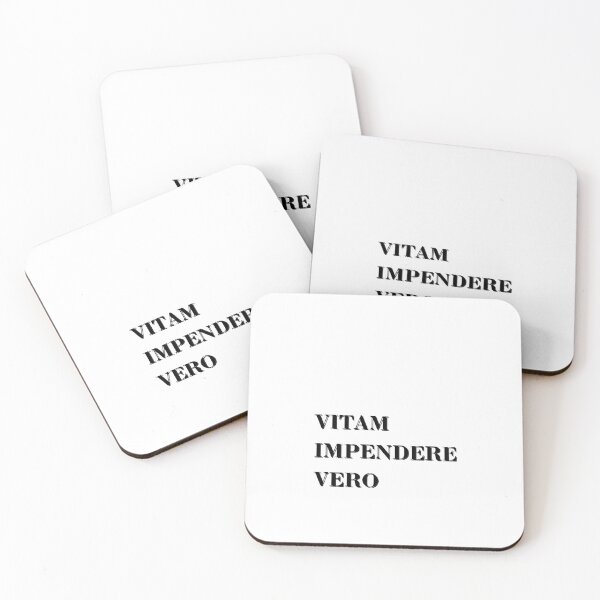 Item preview, Vitam Impendere Vero-Life For The Truth Latin phrase designed and sold by HomeArtStudio.