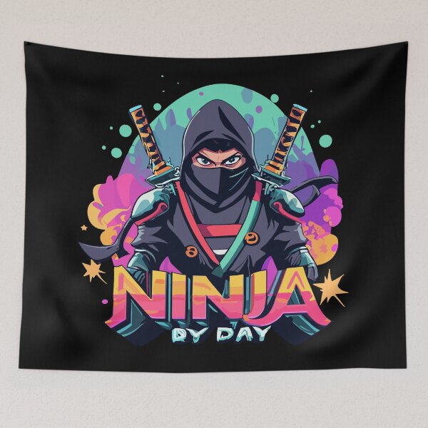Item preview, Ninja by Day, Gamer by Night designed and sold by D3monic.
