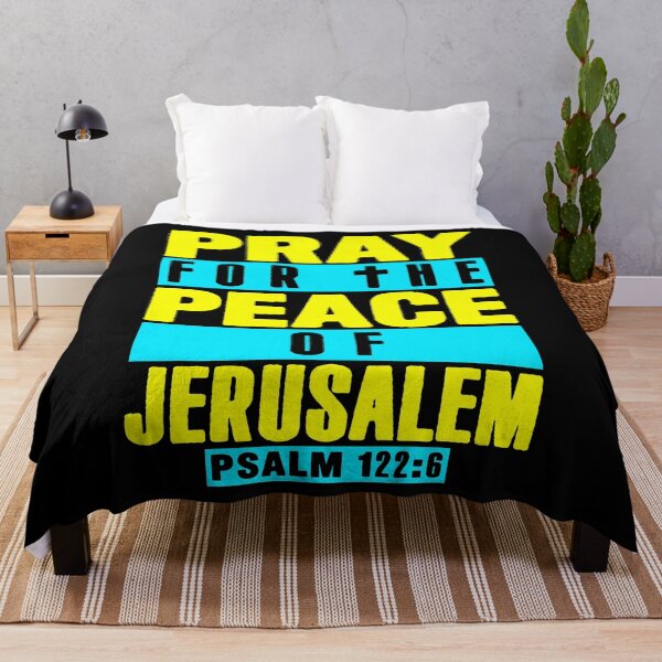 Item preview, Psalm 122:6 Pray For The Peace Of Jerusalem designed and sold by plushism.