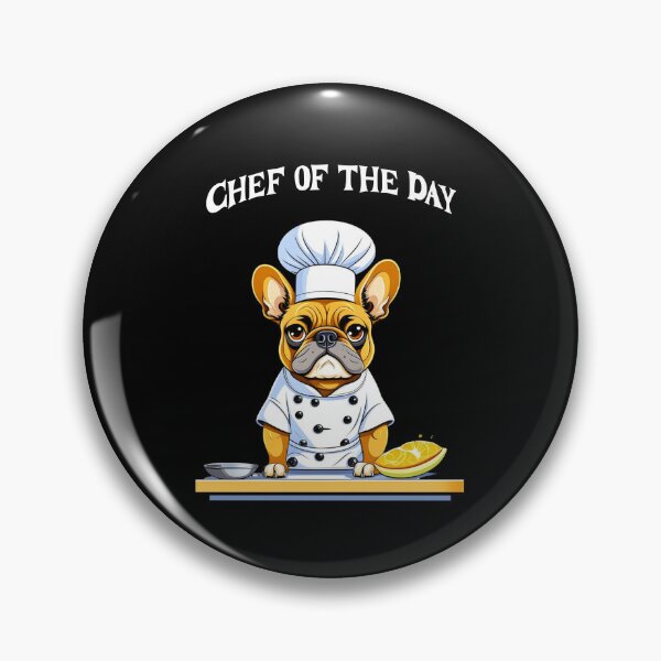 Item preview, French Bulldog cooking, Chef of the day designed and sold by All Year Round.