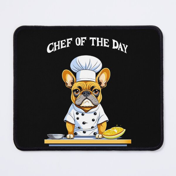 Item preview, French Bulldog cooking, Chef of the day designed and sold by All Year Round.