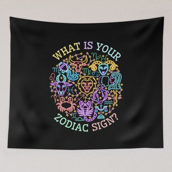 Item preview, What is your zodiac sign? designed and sold by CleanDecor.