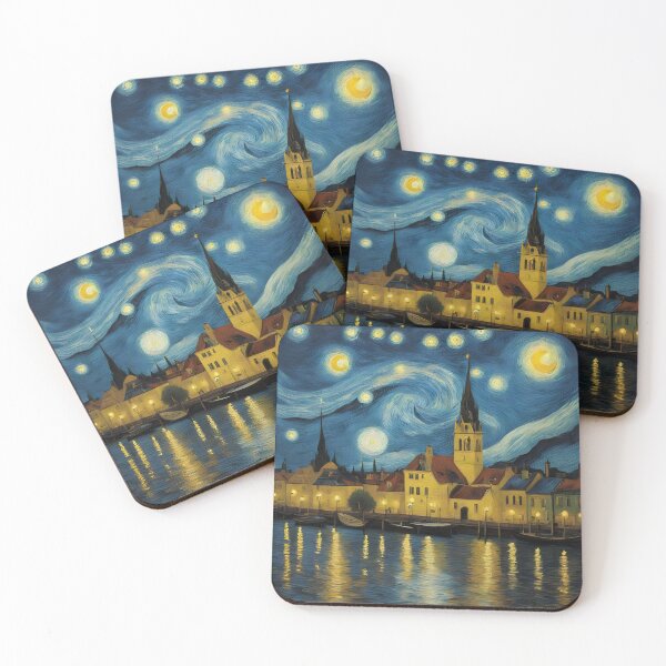 Item preview, Starry Night Masterpiece designed and sold by Sadia  Jannat.