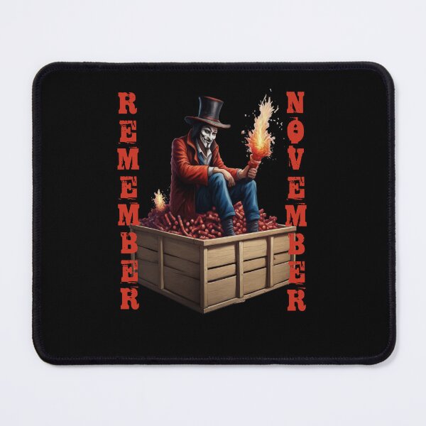 Item preview, Guy Fawkes Sitting On Top Of A Box Of Dynamite Remember November designed and sold by taiche.