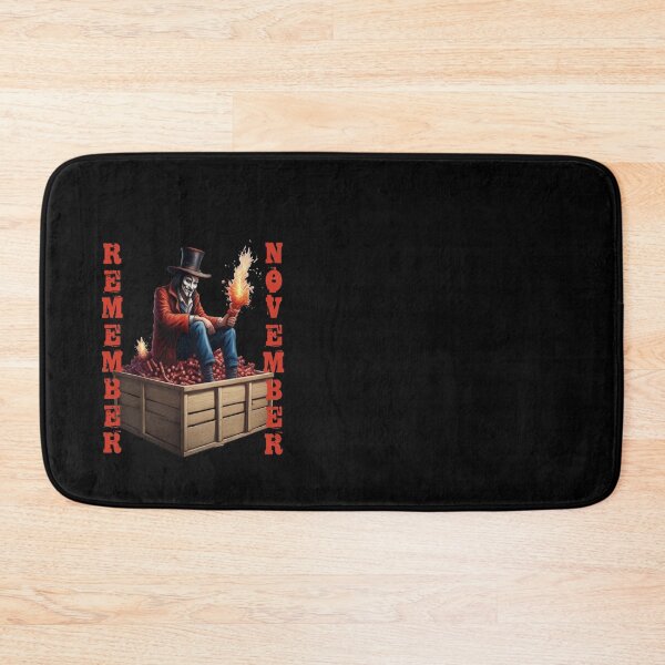 Item preview, Guy Fawkes Sitting On Top Of A Box Of Dynamite Remember November  designed and sold by taiche.