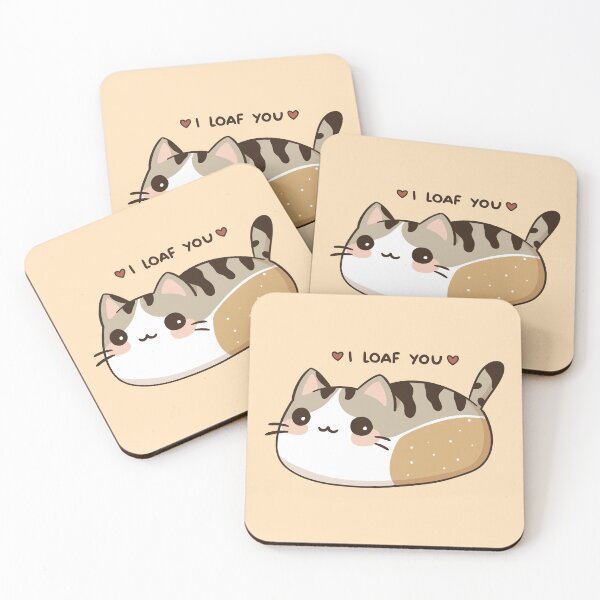 Item preview, I Loaf You | Cat Loaf designed and sold by krimons.