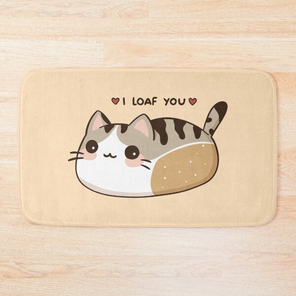 Item preview, I Loaf You | Cat Loaf designed and sold by krimons.