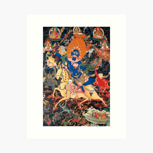 Item preview, Kali, Goddess of Time, Creation, Destruction and Power designed and sold by Vintage Wall Art.
