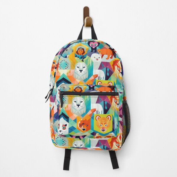 Item preview, Colorful animals seamless pattern 01 designed and sold by Phumtanis66.