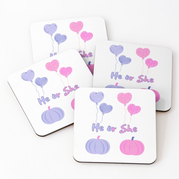 Item preview, He or She Gender Reveal  designed and sold by DorotaP.