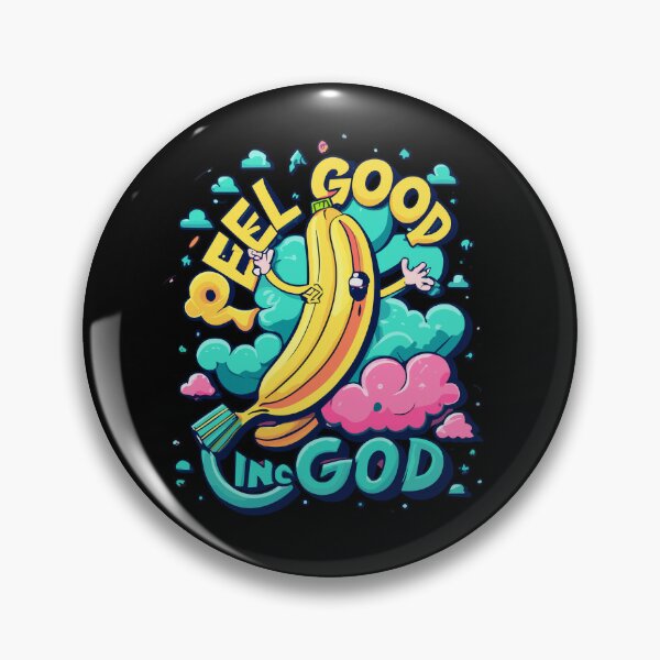 Funny Happy Fruit Button Pins — Fructus Illustrations Home Page