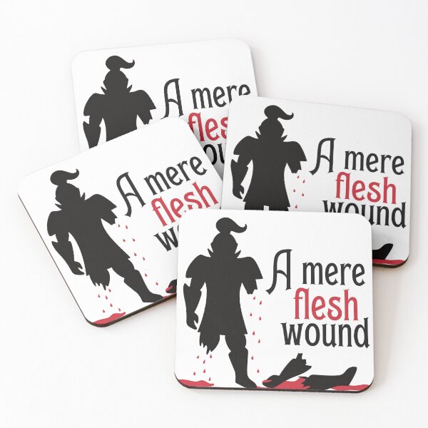 Item preview, A mere flesh wound designed and sold by Marilyn Franklin.