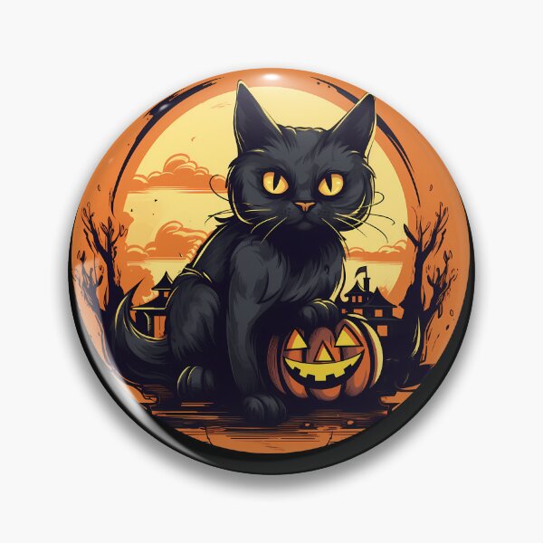 Item preview, Black Manx Cat Halloween, Love Cats  designed and sold by Logiamerch.
