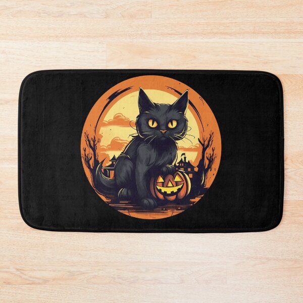 Item preview, Black Manx Cat Halloween, Love Cats  designed and sold by Logiamerch.