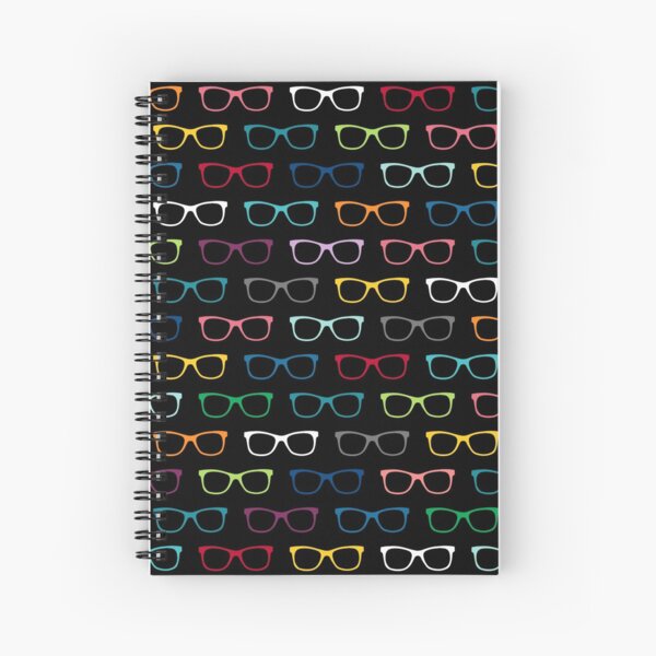 Item preview, Colorful Hipster Eyeglasses Pattern designed and sold by whimseydesigns.