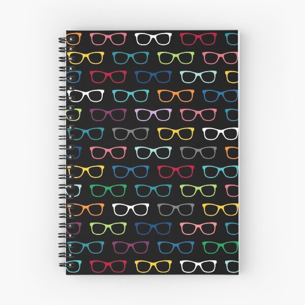 Item preview, Colorful Hipster Eyeglasses Pattern designed and sold by whimseydesigns.