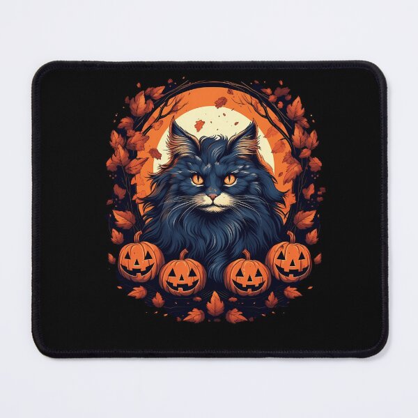 Item preview, Norwegian Forest Cat Halloween, Love Cats designed and sold by Logiamerch.