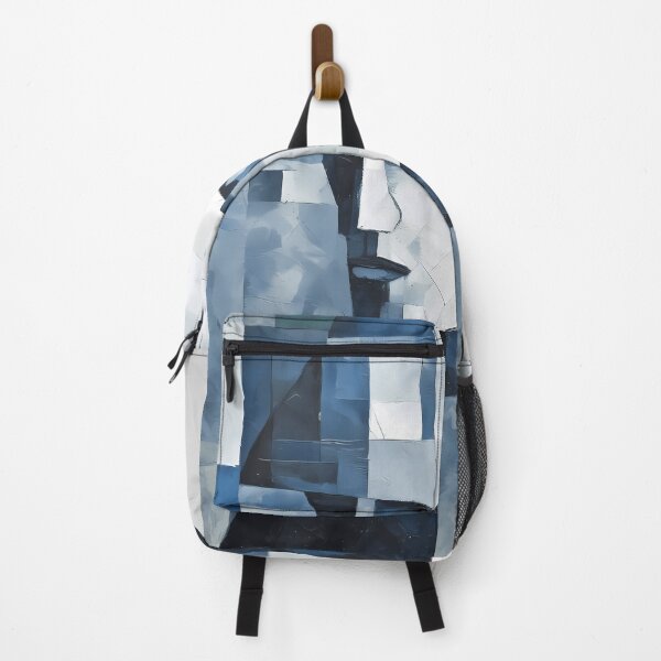 Item preview, Blue Abstract Portrait designed and sold by alacaz.
