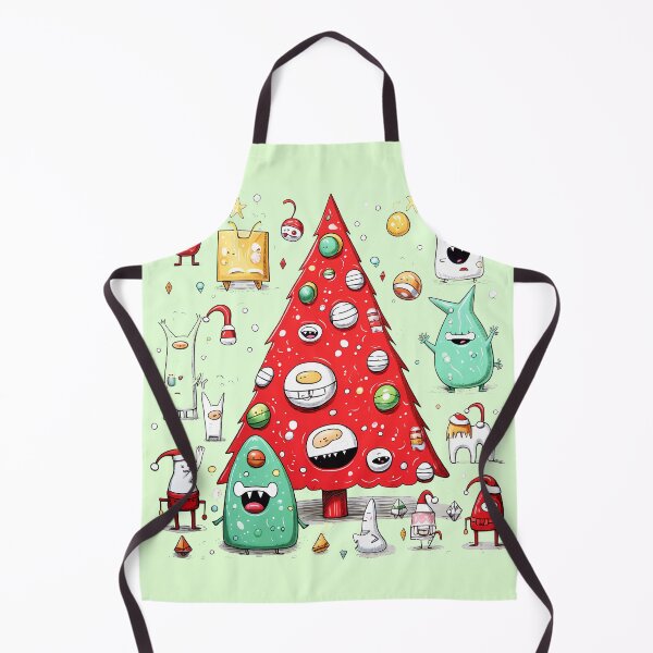 Item preview, Christmas tree decorated with cartoon characters designed and sold by KamartUK.