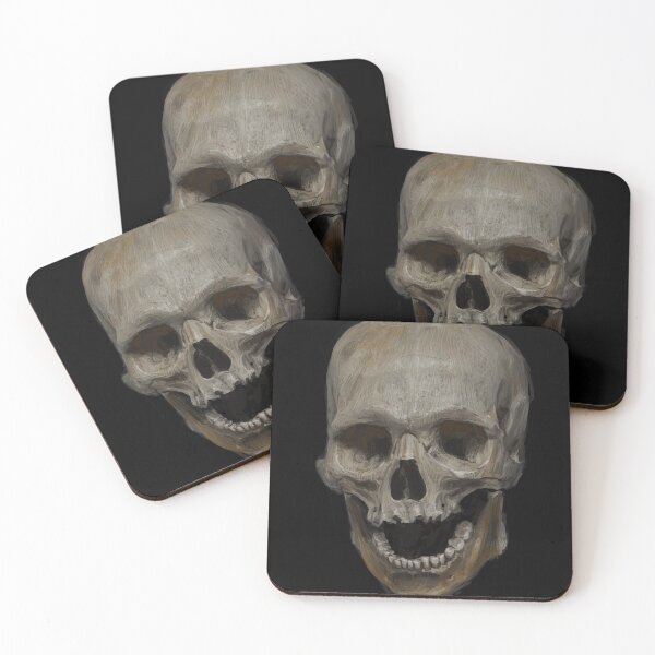 Item preview, Skull painting designed and sold by PedroLeaoArt.