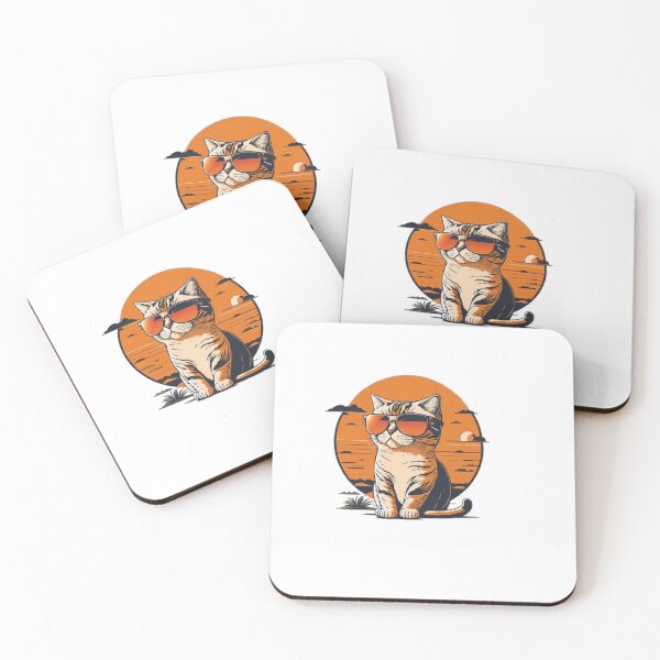 Item preview, Cool cat wearing sunglasses tshirt  designed and sold by Chic Vógue.
