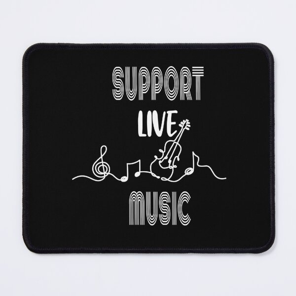 Item preview, Live Music, Support live music funny design, Support Musicians designed and sold by Lactus.