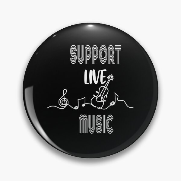 Item preview, Live Music, Support live music funny design, Support  Musicians designed and sold by Lactus.