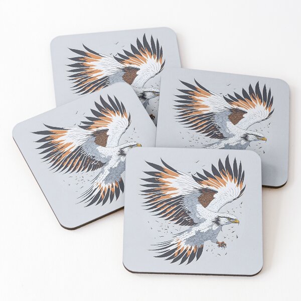 Item preview, "The vector art logo of a soaring falcon captures the majestic grace of this magnificent bird, with its outstretched wings and sharp, determined gaze." designed and sold by Best-Art-32.