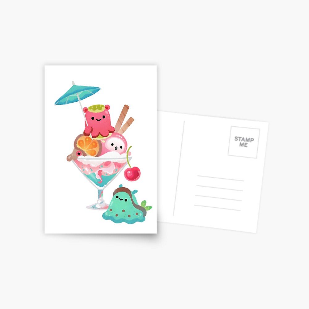 Mollusk cocktail Postcard